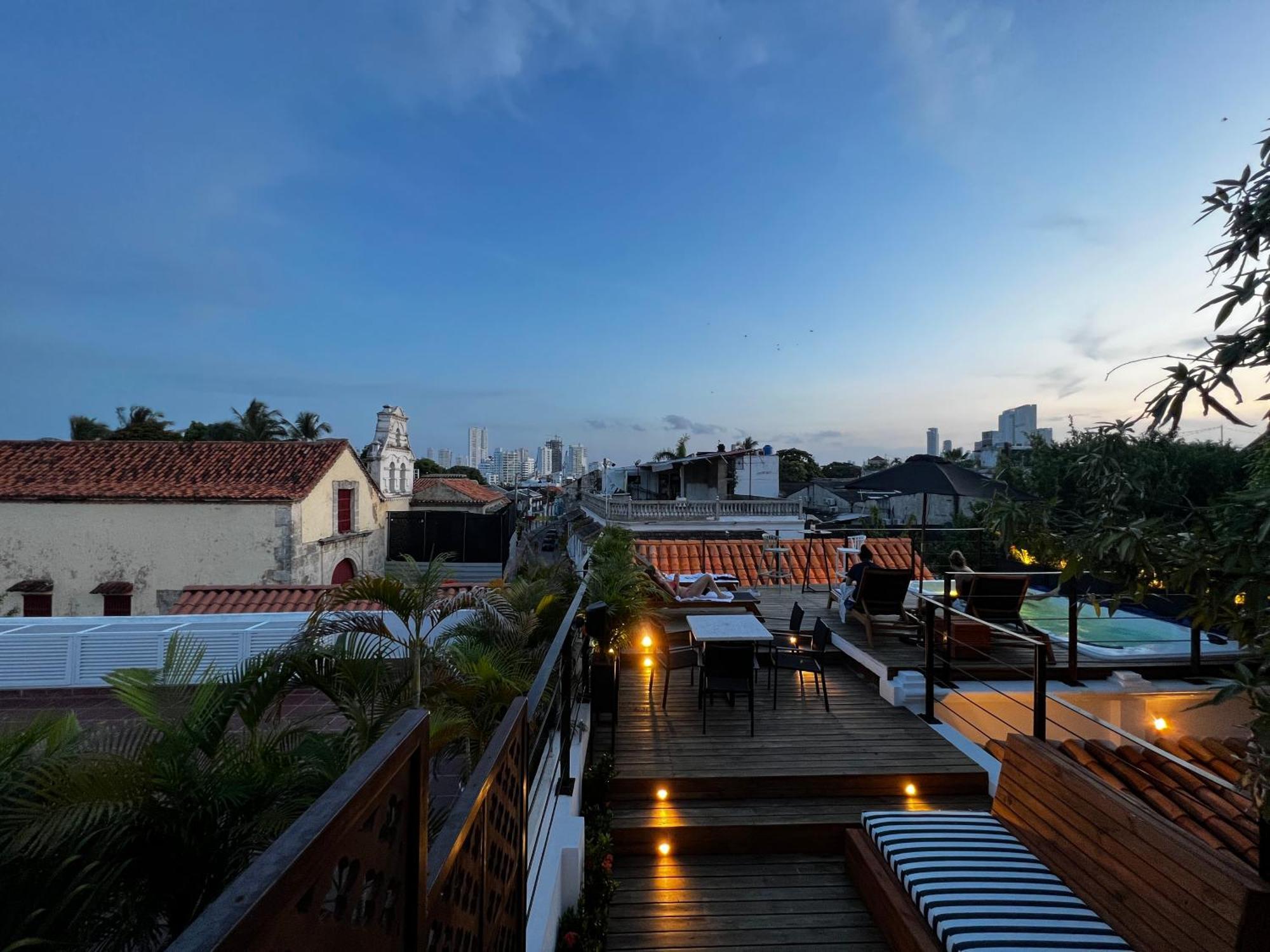 Los Patios Hostel Cartagène Extérieur photo